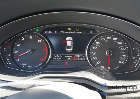 2019 Audi A4 40 Titanium Premium z USA, uszkodzony, nr VIN WAUGMAF4XKN016177